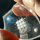 A Cornell-led collaboration created a system that uses combustion to inflate silicone membrane “dots,” which could someday serve as a dynamic braille display for electronics. The stretchable technology could also be incorporated into soft robots, surgical tools and wearable virtual reality equipment.